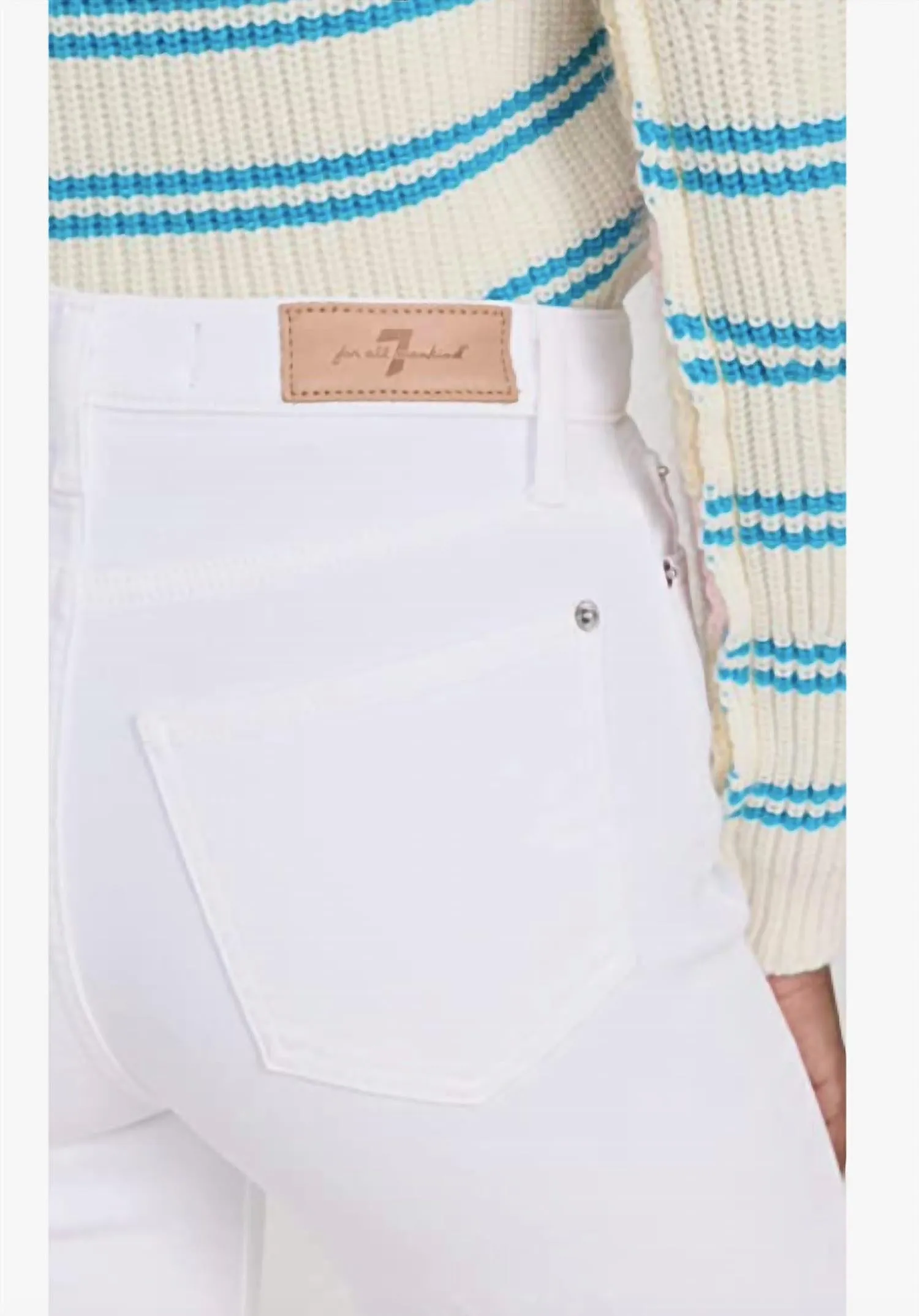 7 For All Mankind - Sevens Cropped Jo Denim
