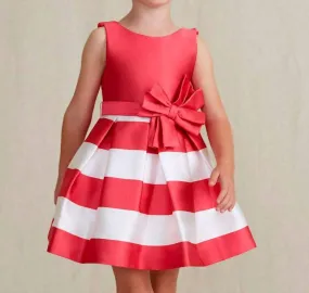 Abel & Lula - Ottoman Stripe Ruffle Dress
