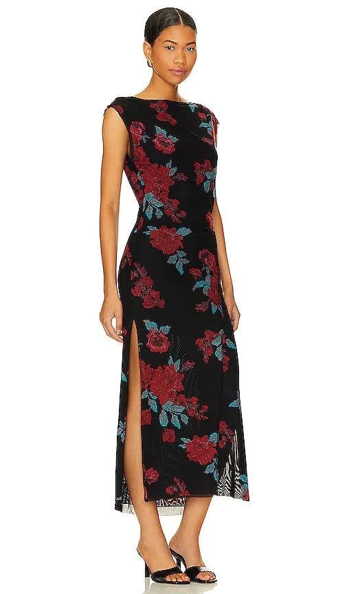 Free People x REVOLVE Carmel Midi in Black
