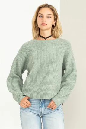 Icey Green Sweater