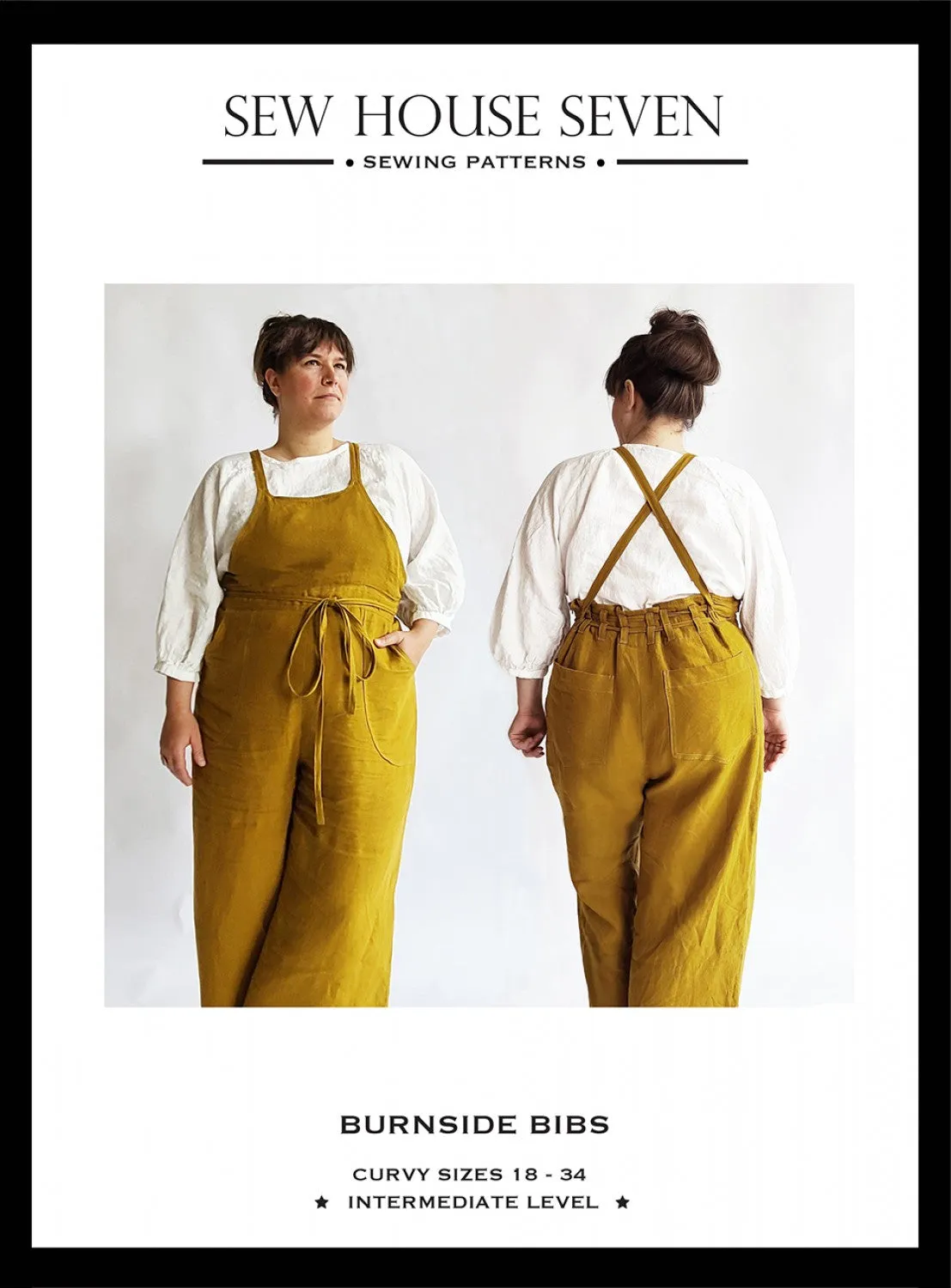 Sew House Seven- Burnside Bibs (Sizes 00-34)