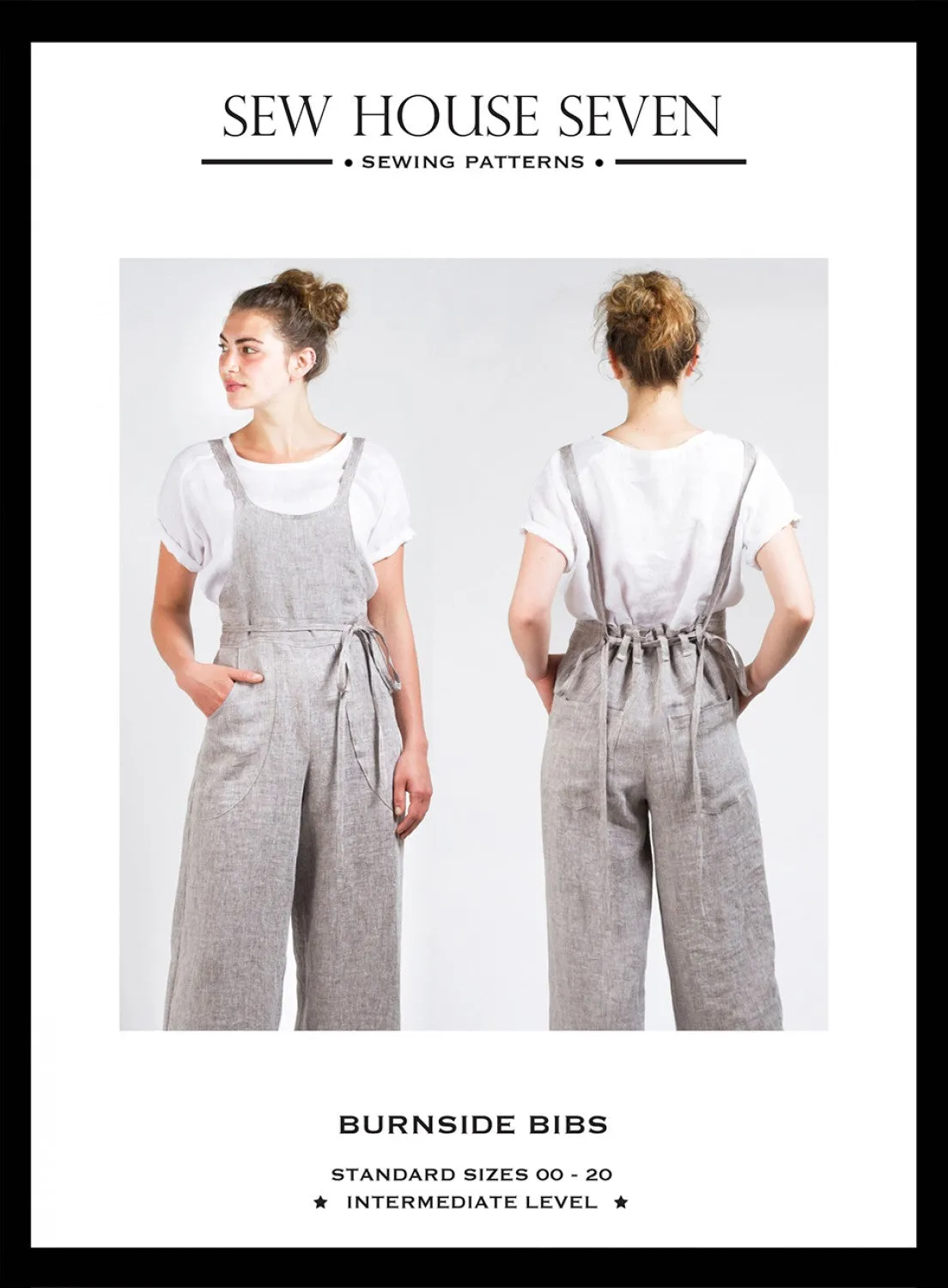 Sew House Seven- Burnside Bibs (Sizes 00-34)