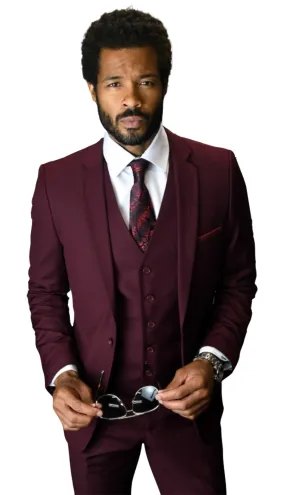 Statement  LORENZO-BUR Mens Suit