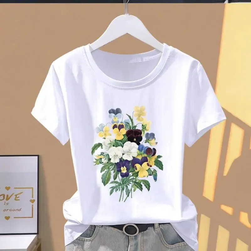 Trendy Floral Oversized T-Shirt for Women