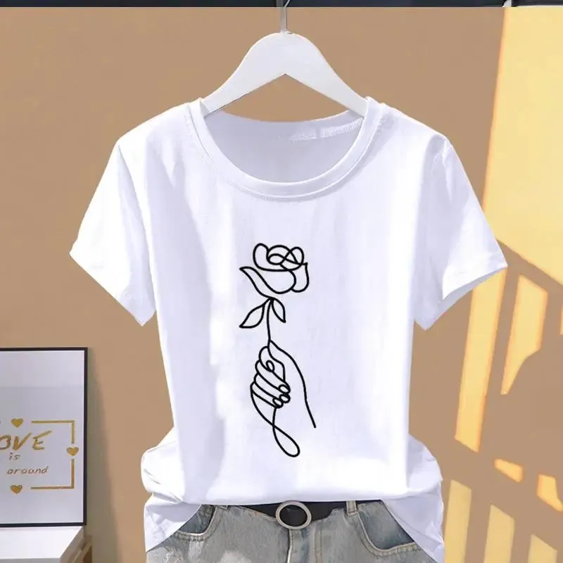 Trendy Floral Oversized T-Shirt for Women