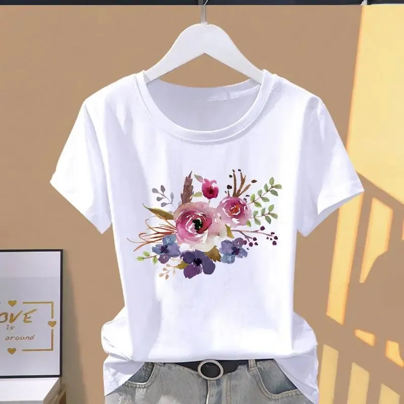 Trendy Floral Oversized T-Shirt for Women